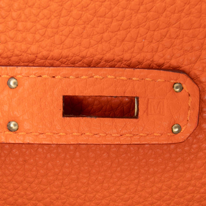 Togo Birkin Retourne 35 Orange - Gaby Paris
