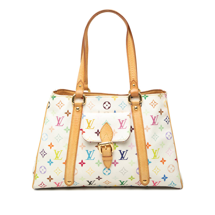 Aurelia MM Monogram Multicolore Blanc