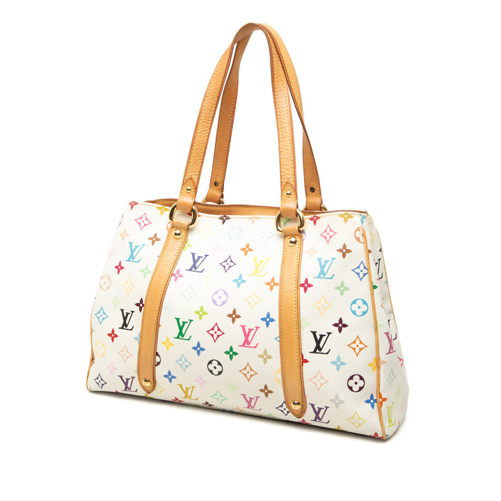 Aurelia MM Monogram Multicolore Blanc