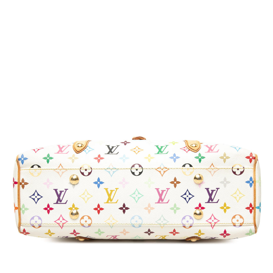 Aurelia MM Monogram Multicolore Blanc