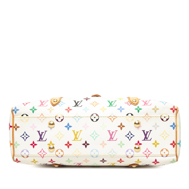 Aurelia MM Monogram Multicolore Blanc