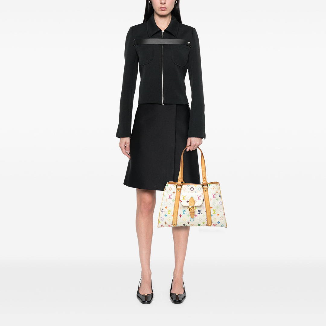 Aurelia MM Monogram Multicolore Blanc