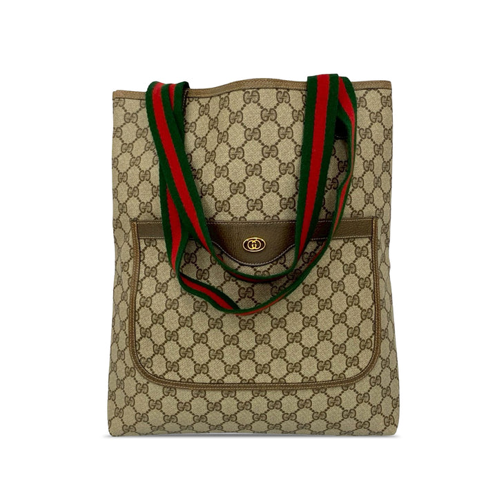 Gucci GG Supreme Web Cabas