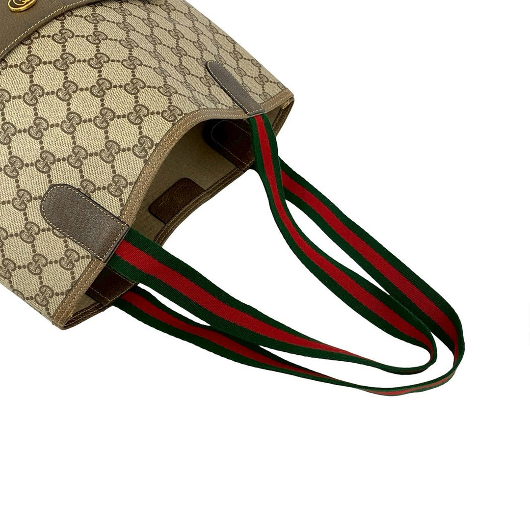 Gucci GG Supreme Web Cabas