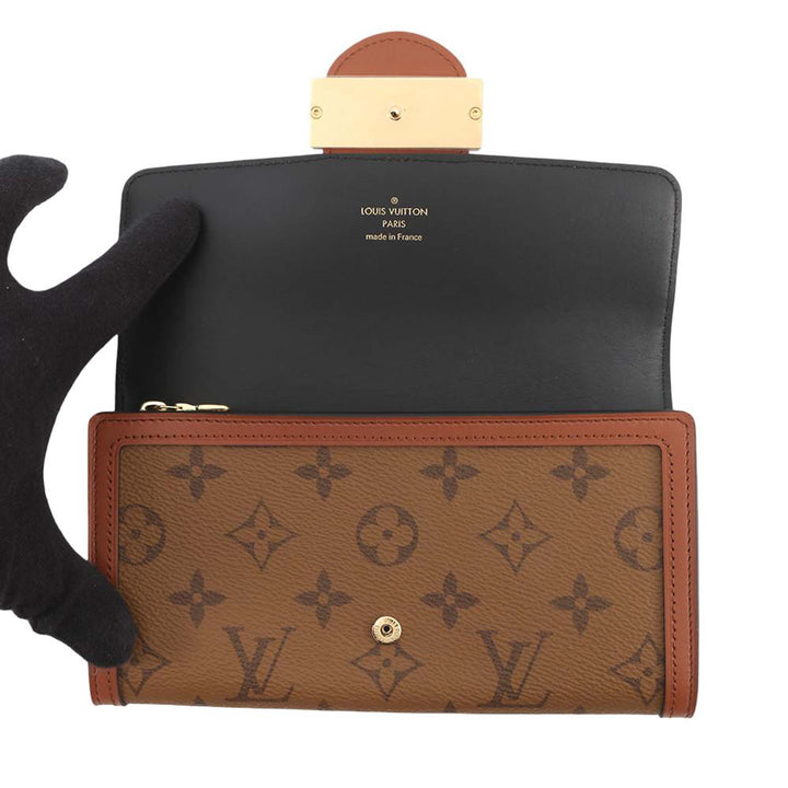 Louis Vuitton Monogram Reverse Sarah Dauphine Portefeuille