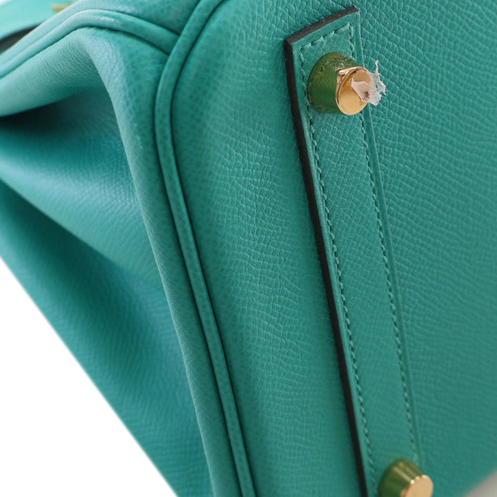 Epsom Birkin Retourne 30 Green - Gaby Paris