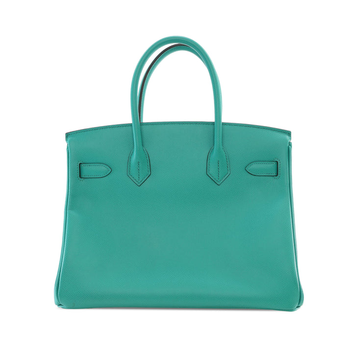 Epsom Birkin Retourne 30 Green - Gaby Paris