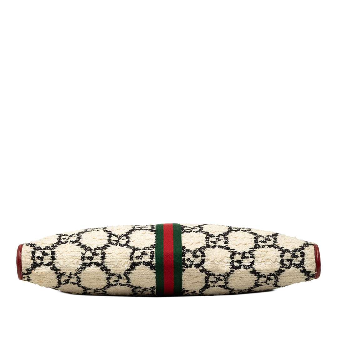 Gucci GG Web Rajah Cabas Grand Tweed