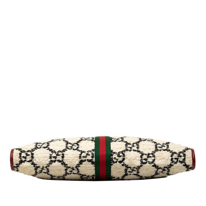 Gucci GG Web Rajah Cabas Grand Tweed