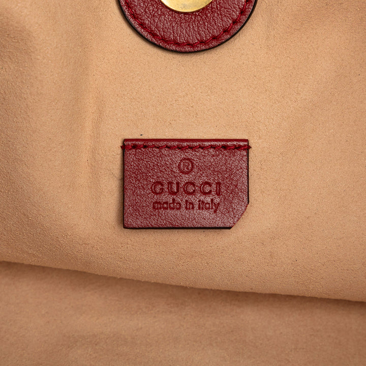 Gucci GG Web Rajah Cabas Grand Tweed