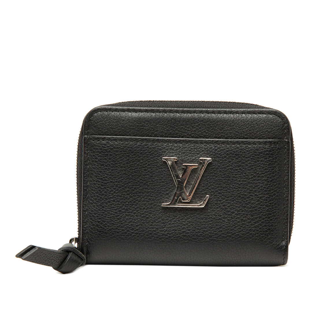 Louis Vuitton Cuir de veau Lockme Zippy Coin Purse