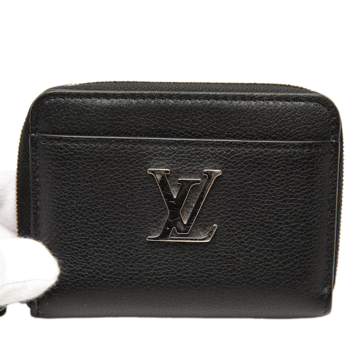 Louis Vuitton Cuir de veau Lockme Zippy Coin Purse