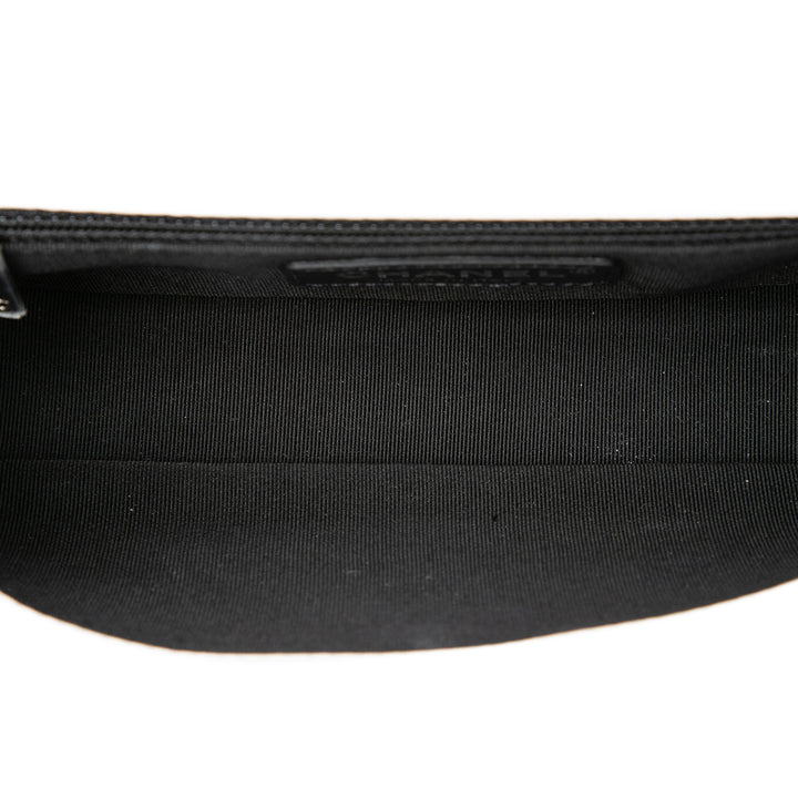 Chanel Matelassé My Everything à rabat Petit Cuir caviar Blanc – vue 4 – GABY PARIS