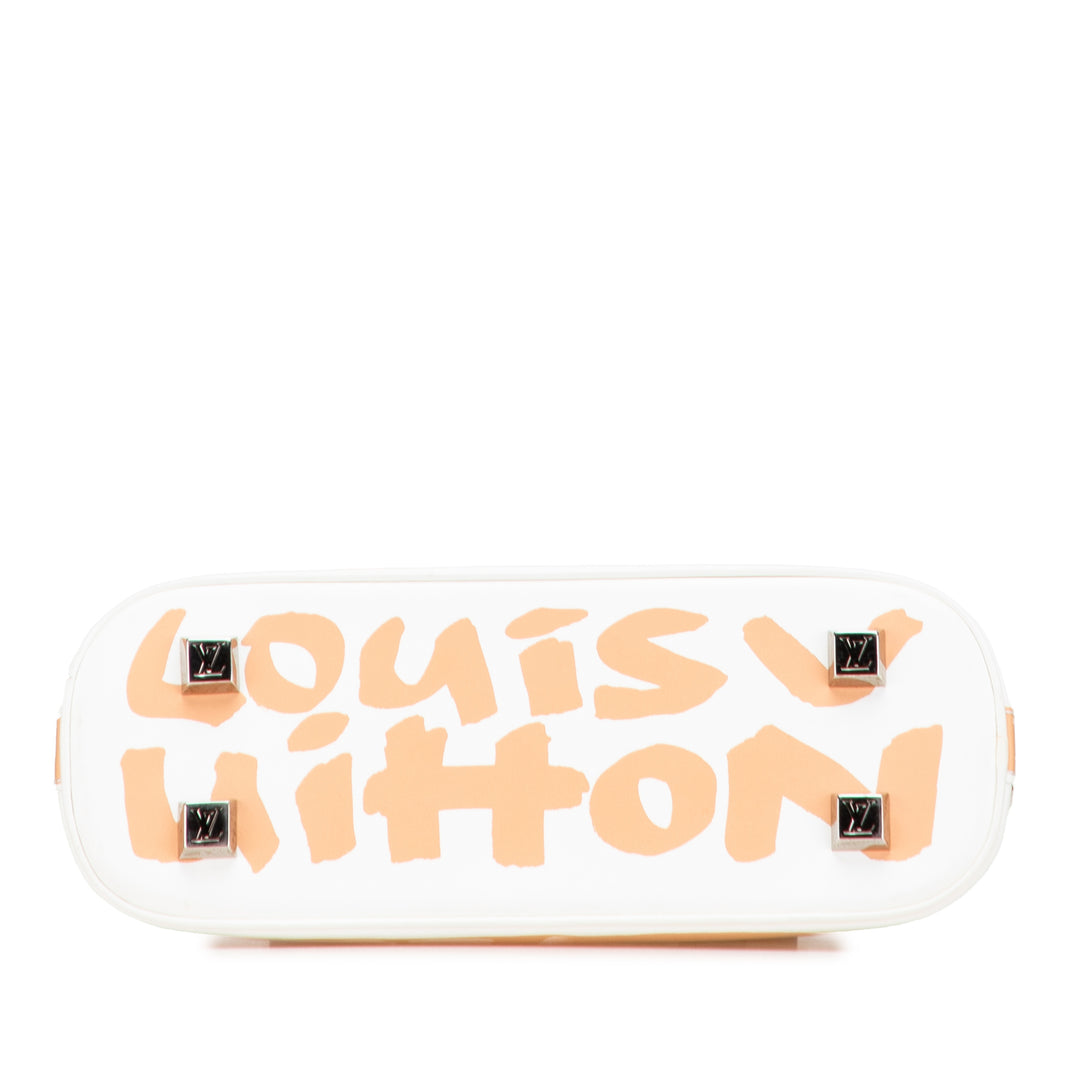 Stephen Sprouse Graffiti Alma PM White - Gaby Paris