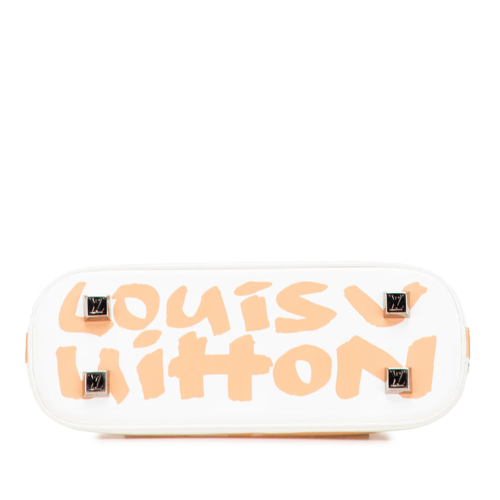 Stephen Sprouse Graffiti Alma PM White - Gaby Paris
