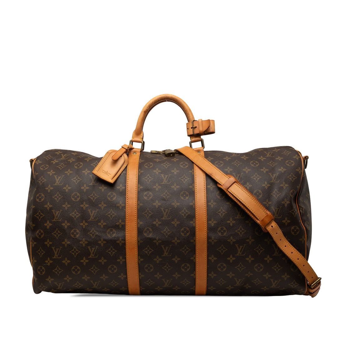 Keepall Bandouliere 60 Monogram Marron