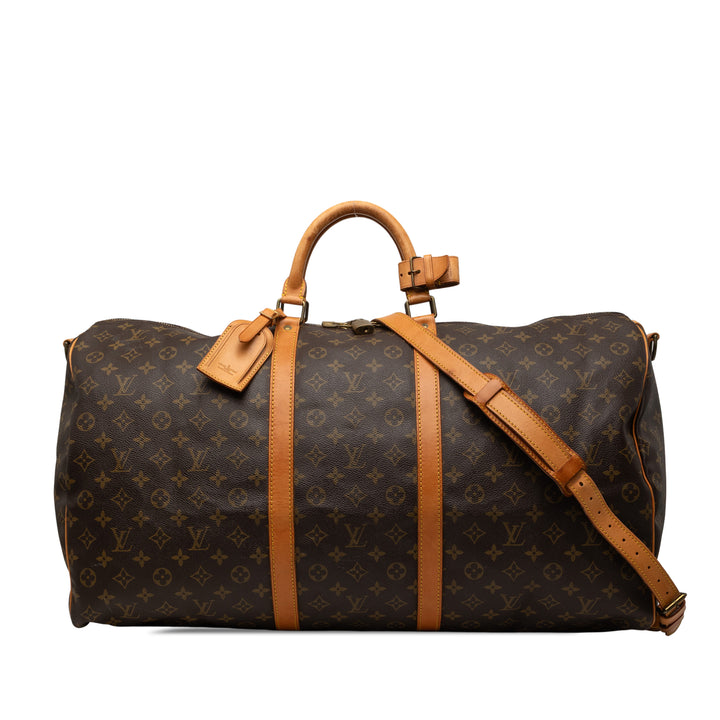 Keepall Bandouliere 60 Monogram Marron