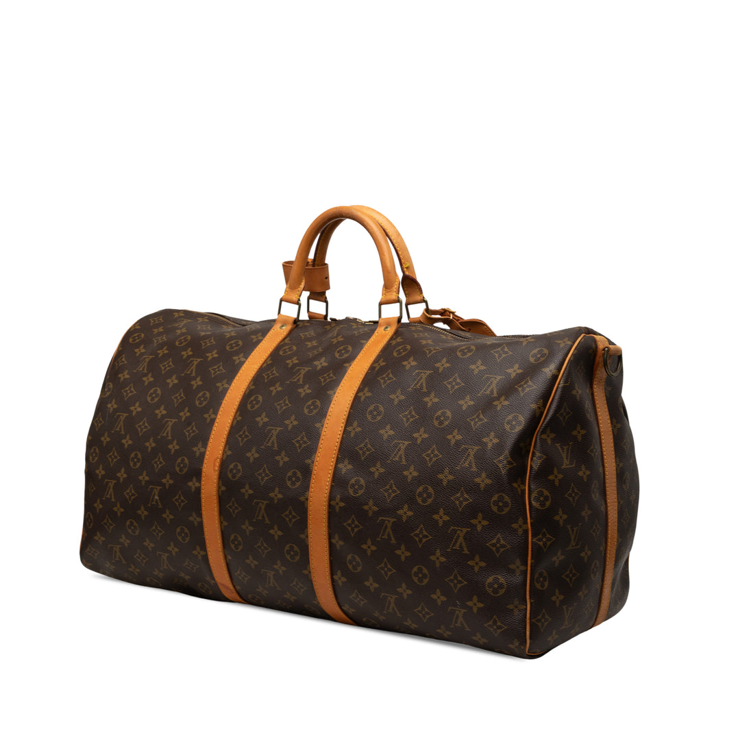 Keepall Bandouliere 60 Monogram Marron