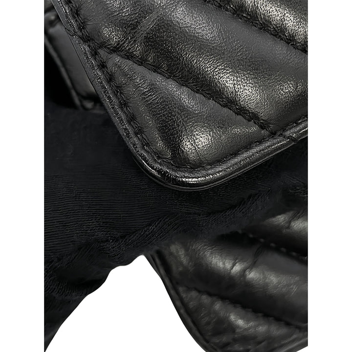 Chanel Chevron So Reissue 2.55 Double rabat 225 Cuir d'agneau Noir – vue 11 – GABY PARIS