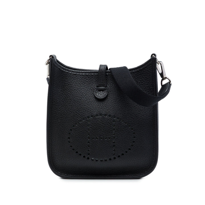 Hermès Evelyne I 16 Amazone Clémence Noir – vue principale – GABY PARIS