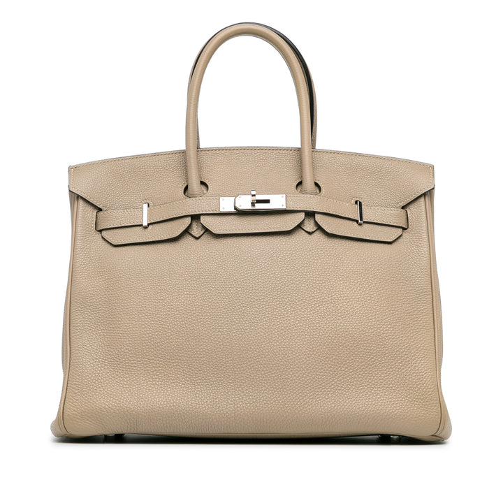 Togo Birkin Retourne 35 Brown - Gaby Paris