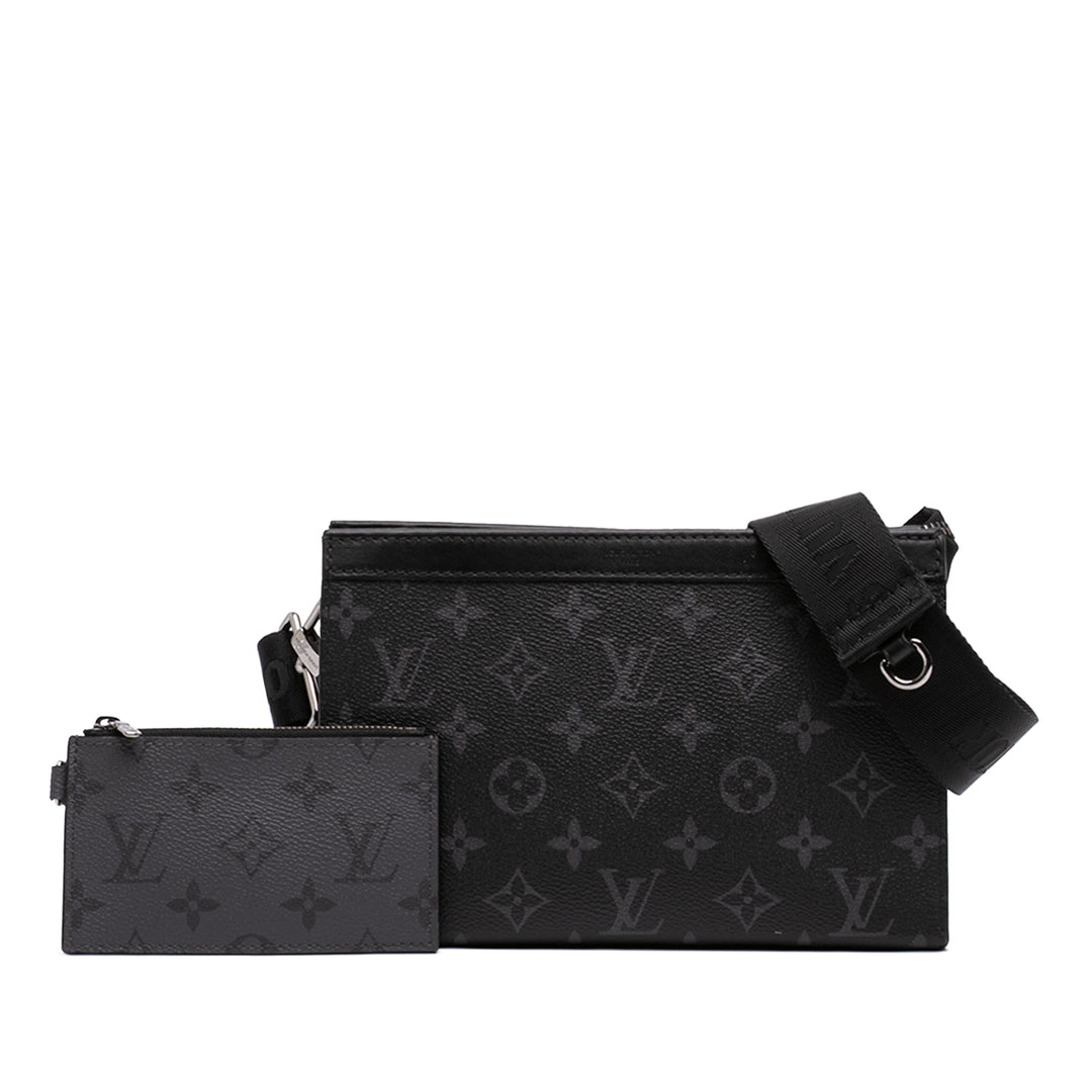 Gaston Wearable Portefeuille Monogram Eclipse Noir