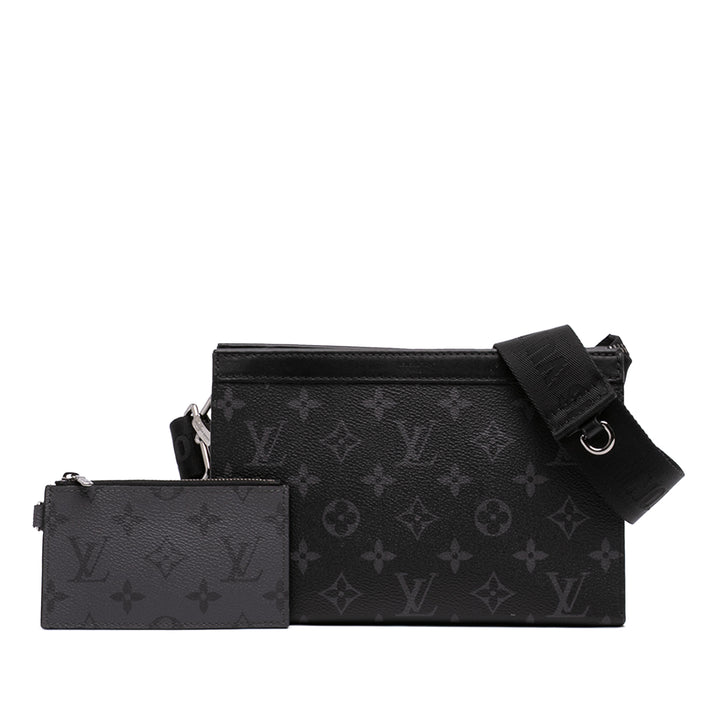 Gaston Wearable Portefeuille Monogram Eclipse Noir