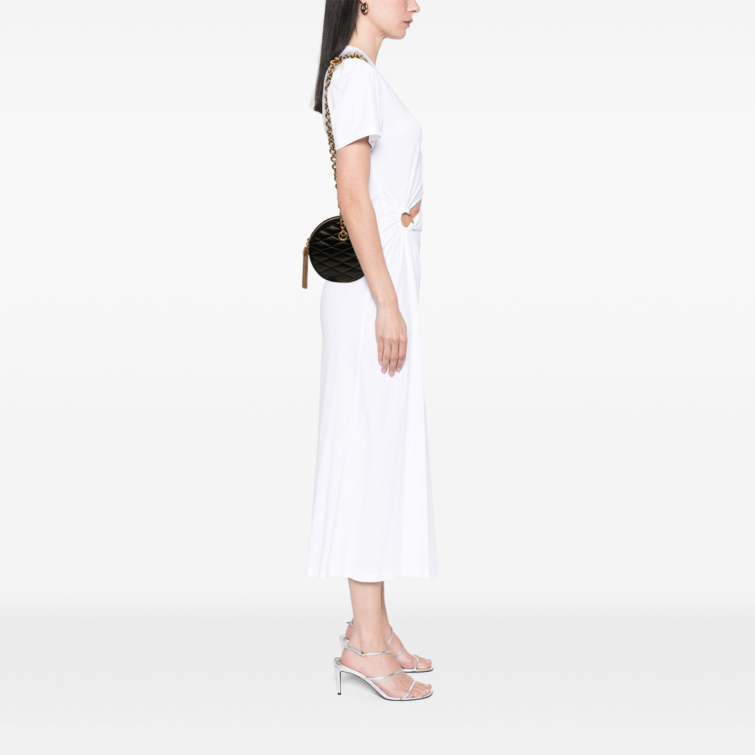 Saint Laurent Matelassé Le Maillon Rond Pompon Chain Sac porté croisé