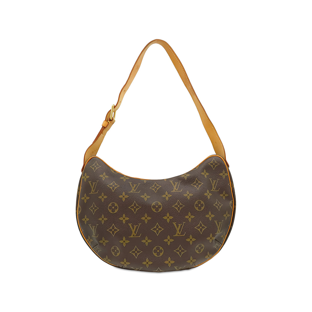 Louis Vuitton Croissant MM Monogram Marron – vue principale – GABY PARIS