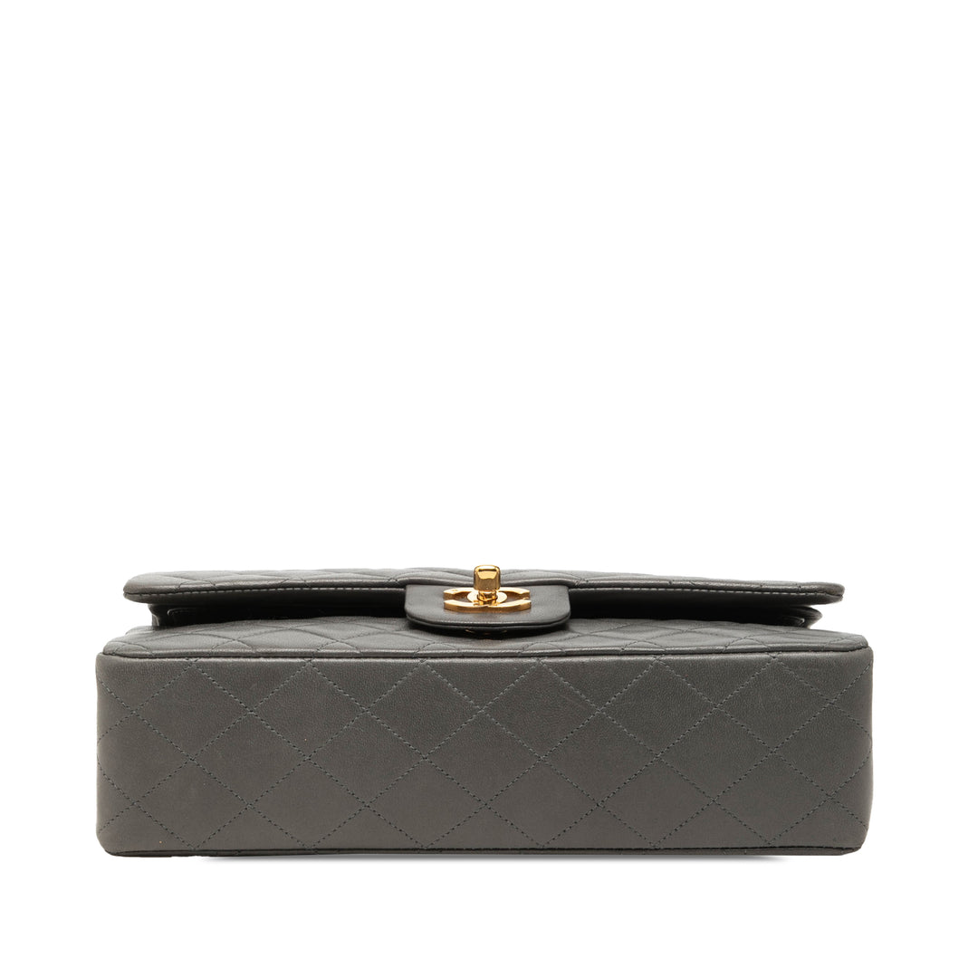 Chanel Medium Classic Cuir d’agneau Double rabat