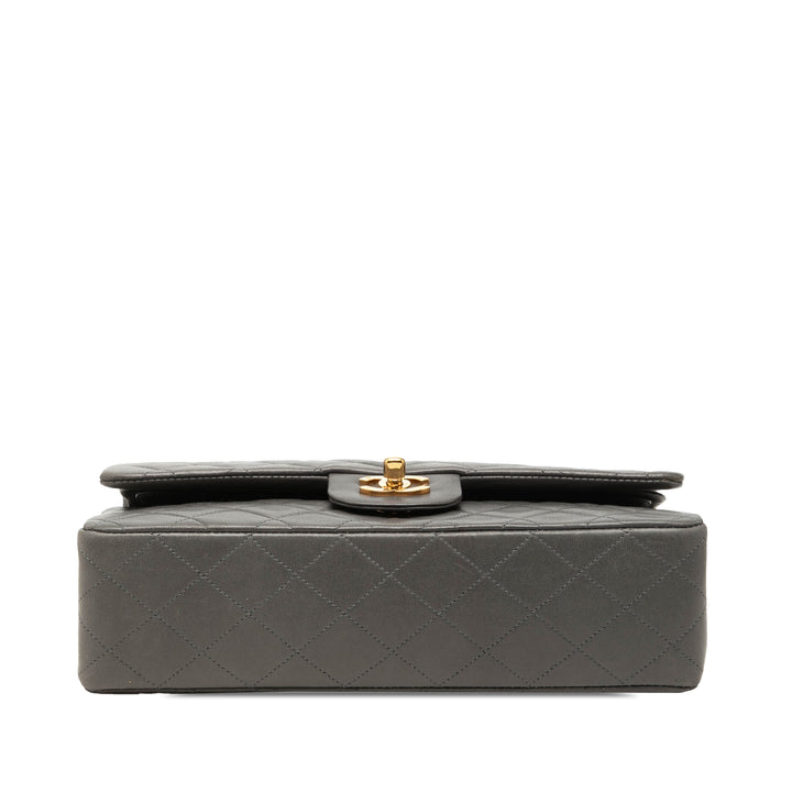 Chanel Medium Classic Cuir d’agneau Double rabat