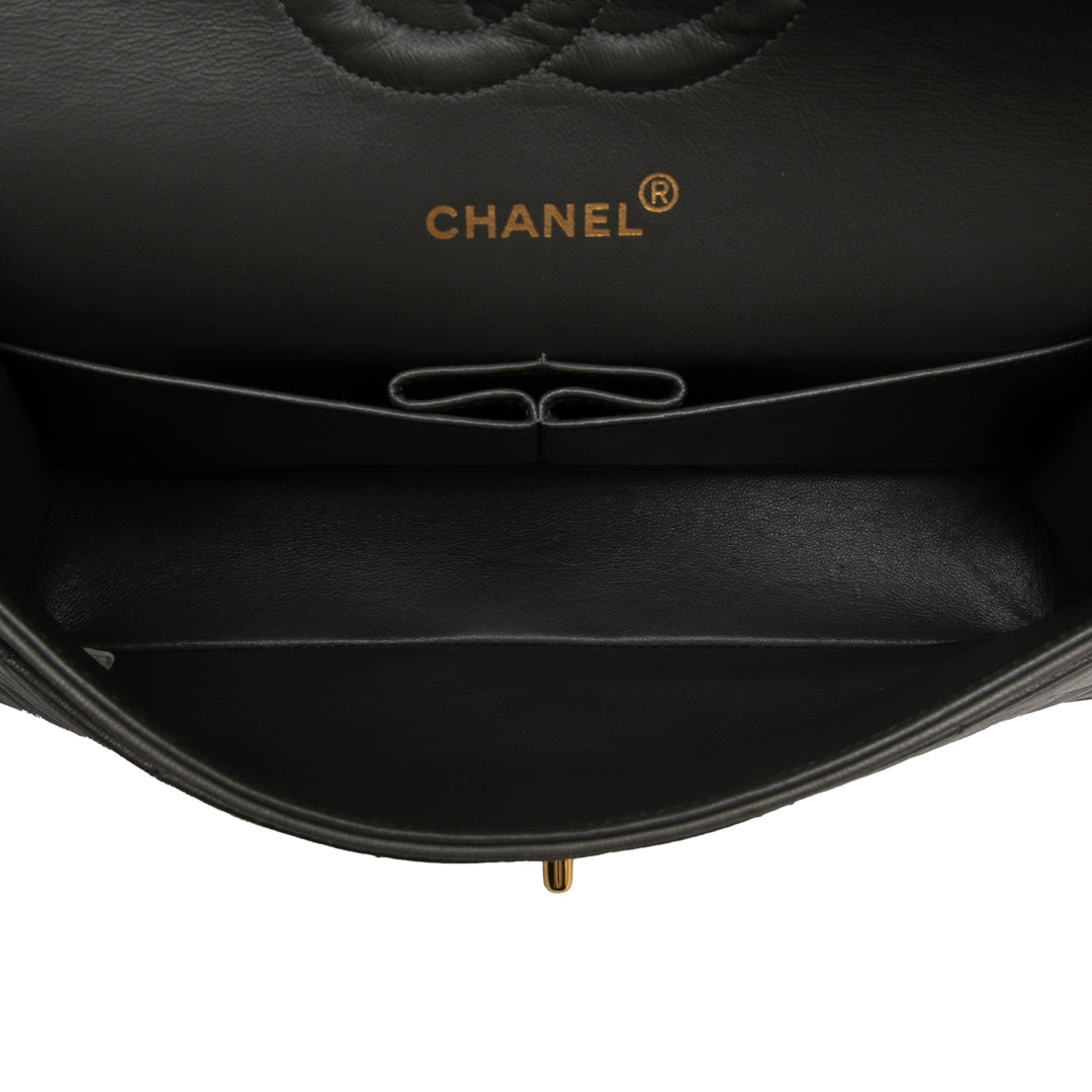 Chanel Medium Classic Cuir d’agneau Double rabat