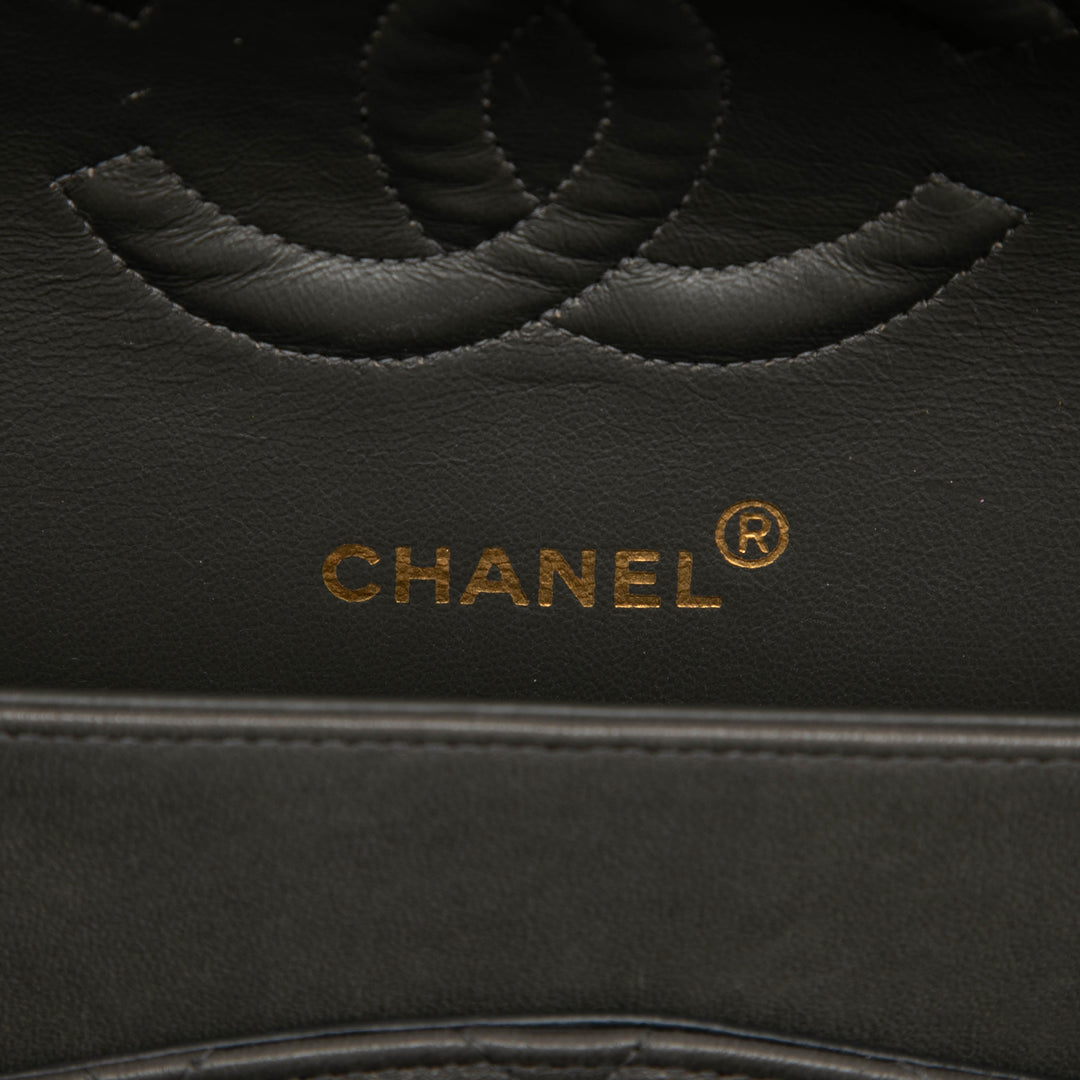 Chanel Medium Classic Cuir d’agneau Double rabat