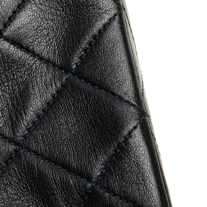 Mini Classic Lambskin Single Flap Black - Gaby Paris