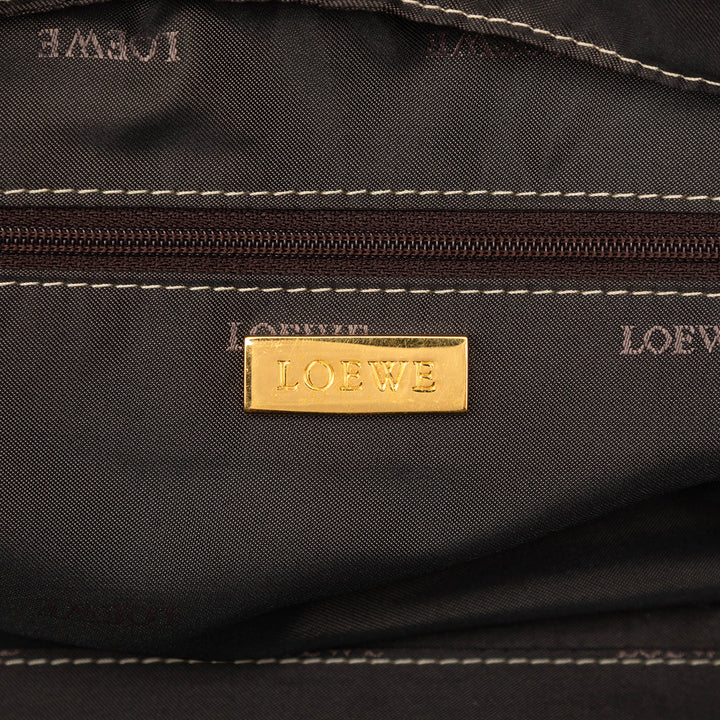 LOEWE Sac à main Métallisé Amazona 28 Doré – vue 5 – GABY PARIS