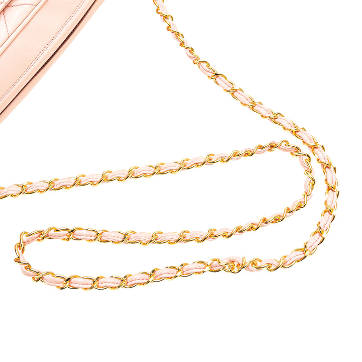 Chanel CC Matelassé Cuir d’agneau Camera Sac porté croisé