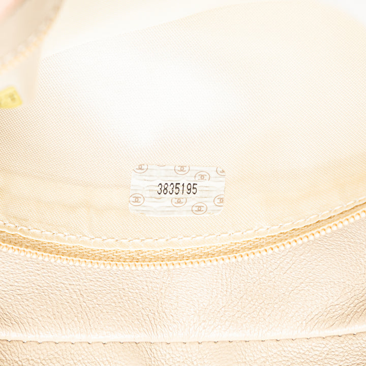 Chanel CC Matelassé Cuir d’agneau Camera Sac porté croisé