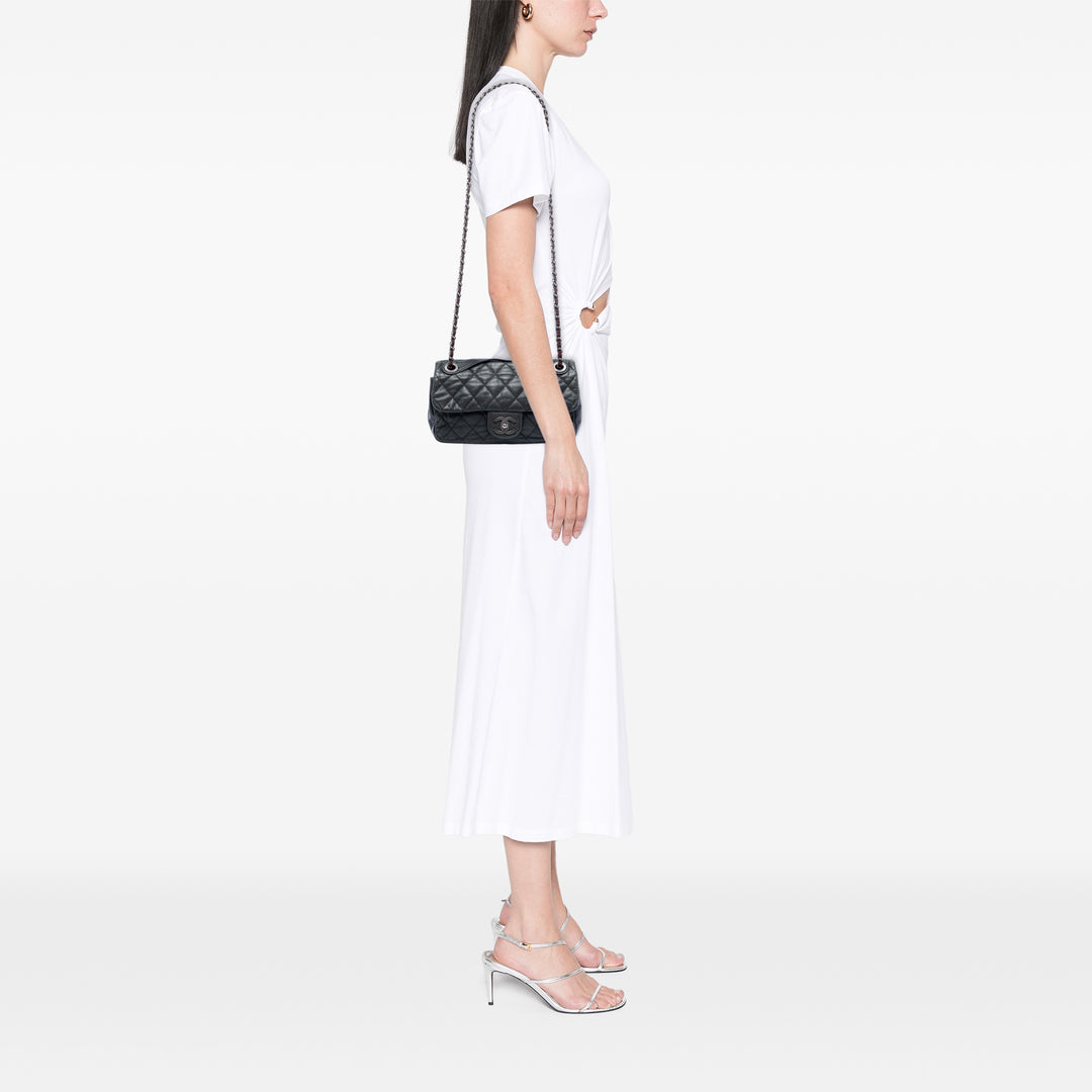 Chanel Medium Iridescent Cuir de veau In The Mix à rabat