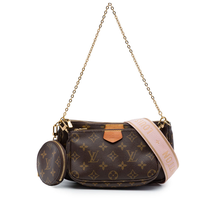 Multi Pochette Accessoires Monogram Marron