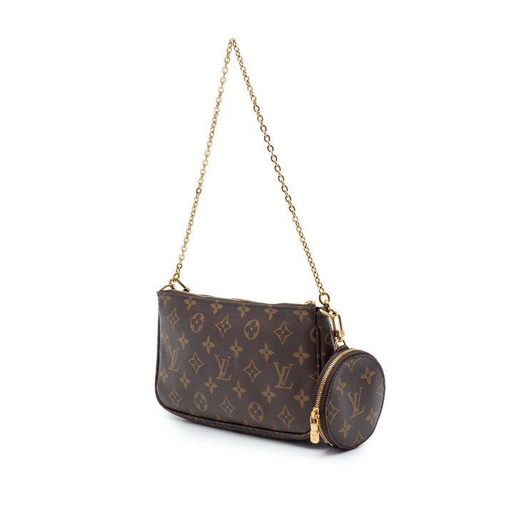 Multi Pochette Accessoires Monogram Marron