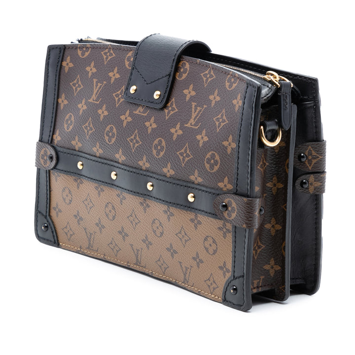 Louis Vuitton Monogram Reverse Trunk Pochette