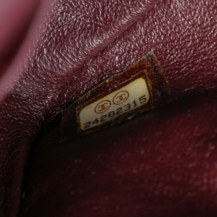 Chanel Medium Classic Chevron Cuir d’agneau Double rabat