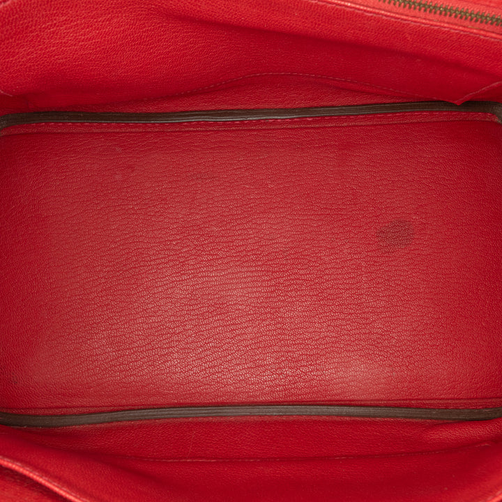 Epsom Birkin Retourne 30 Red - Gaby Paris
