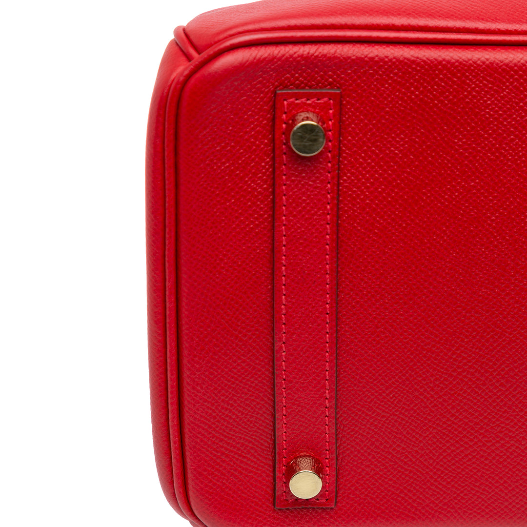 Epsom Birkin Retourne 30 Red - Gaby Paris