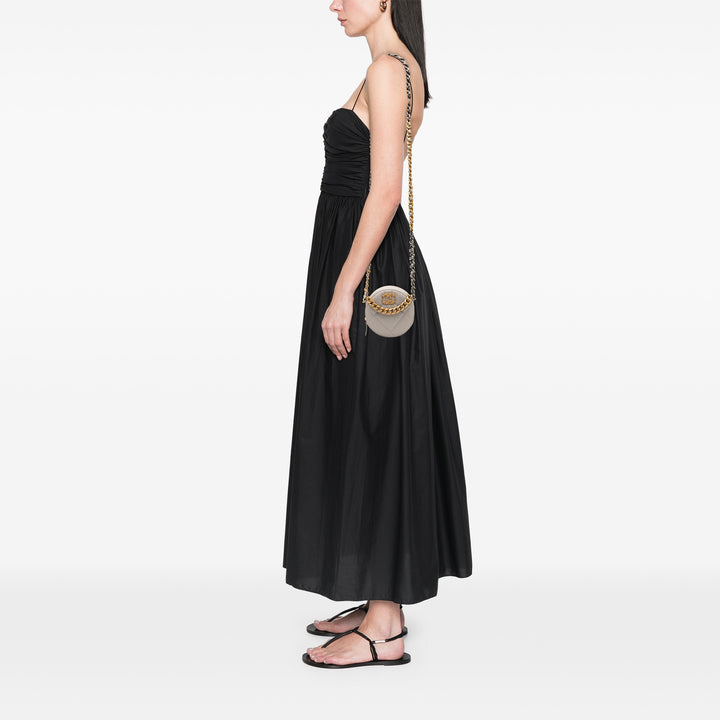 Chanel Cuir d’agneau 19 Rond Pochette avec chaîne