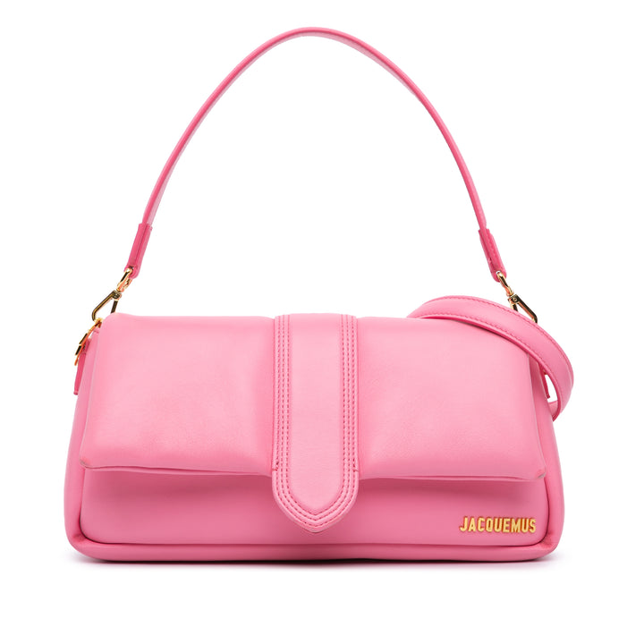 Lambskin Le Bambimou Satchel Pink - Gaby Paris