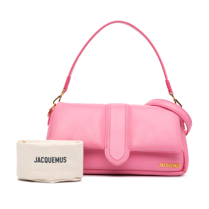 Lambskin Le Bambimou Satchel Pink - Gaby Paris