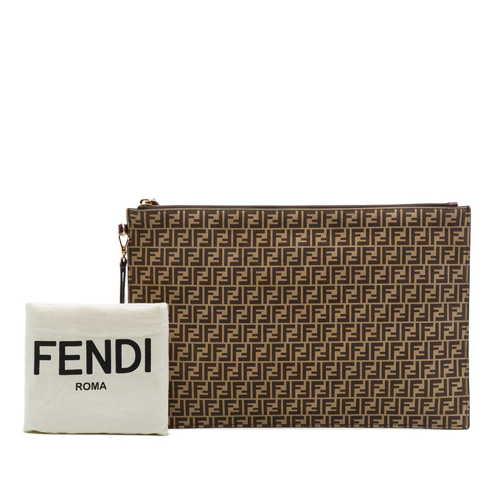 Zucchino Plat Pochette Grand Marron