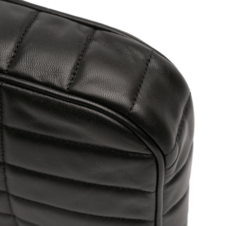Celine Matelasse Cuir de chèvre Monochrome Chain Sac bandoulière