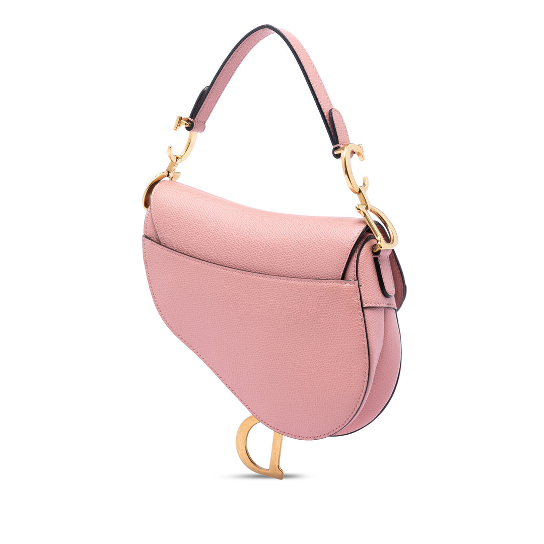 Dior Mini Cuir de veau grainé Saddle Sac